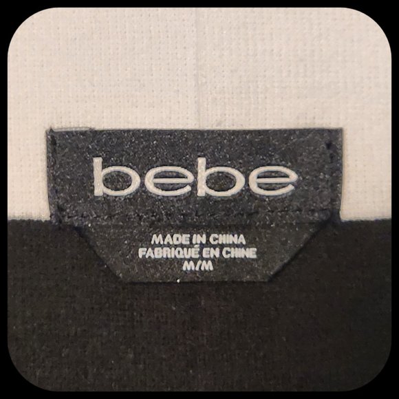 BEBE || Striped Bodycon Skirt (SIZE M) - Picture 3 of 4